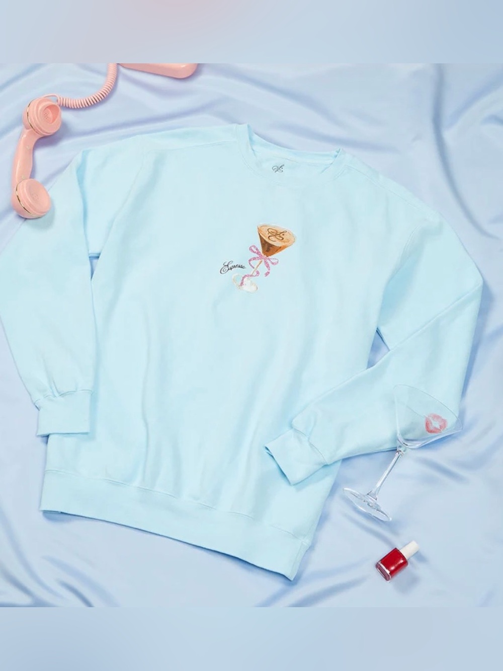 Sabrina Carpenter Espresso Martini Crewneck Sweatshirt